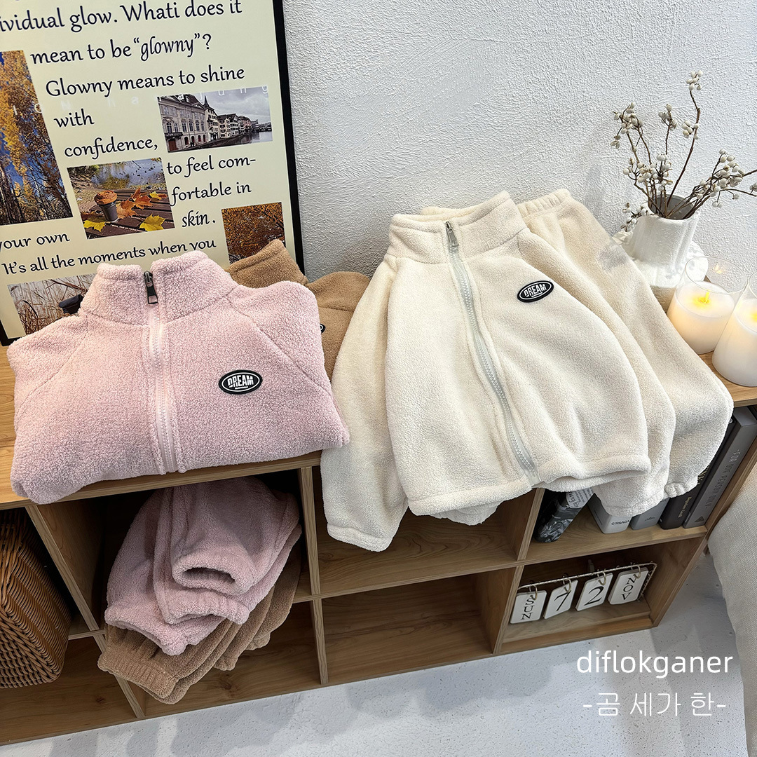 Winter Clothing Activities For Toddlers - Baby Girls Boys Velvet Clothes Sets