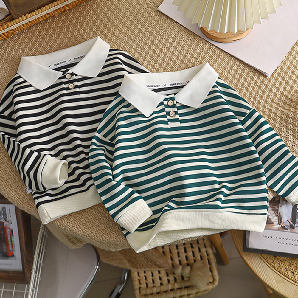 Winter Clothing Toddler - Children's Clothing Stripe Blouse Boys Girls