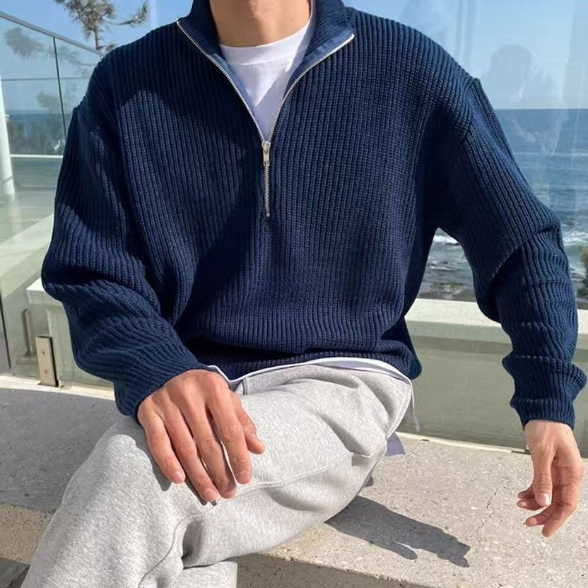 Winter Clothing Uae - Autumn & Winter Men's Knitting Jacket