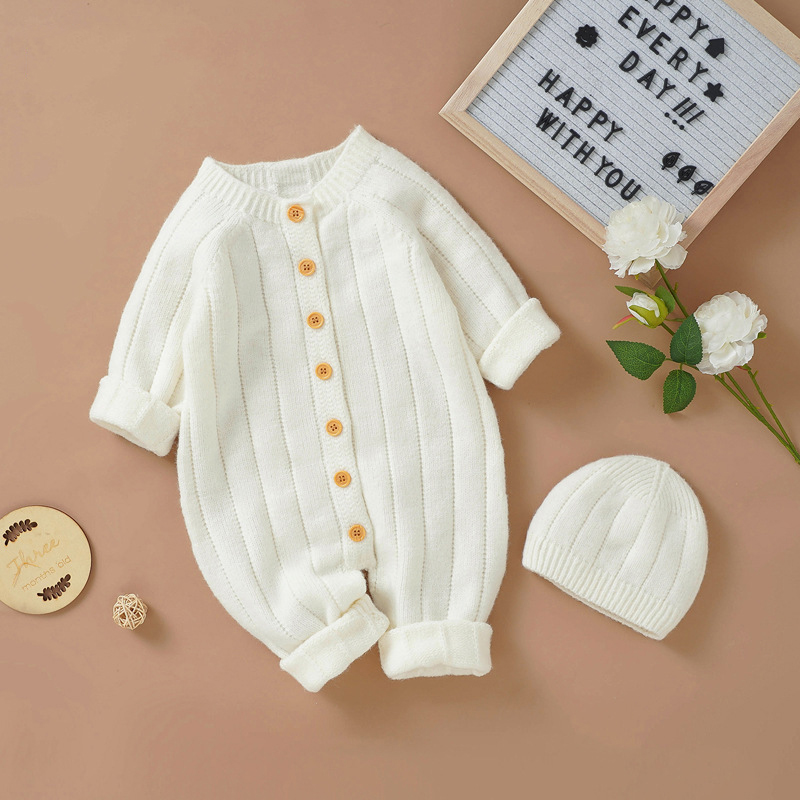 Baby Autumn Winter New Baby Kn - Winter Clothing Activities For Toddlers บทวิจารณ์และราคา