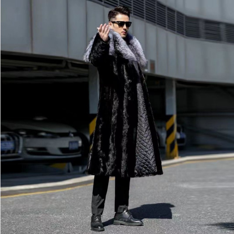Men's Faux Mink Coat Winter Lo - Winter Clothing Brand บทวิจารณ์และราคา