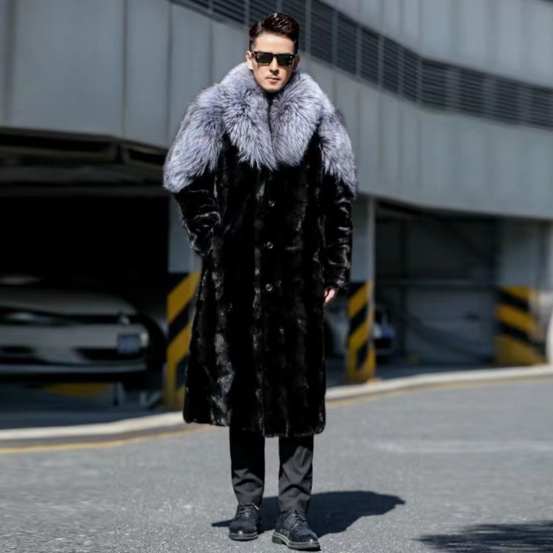 Men's Faux Mink Coat Winter Lo - Winter Clothing Brand บทวิจารณ์และราคา