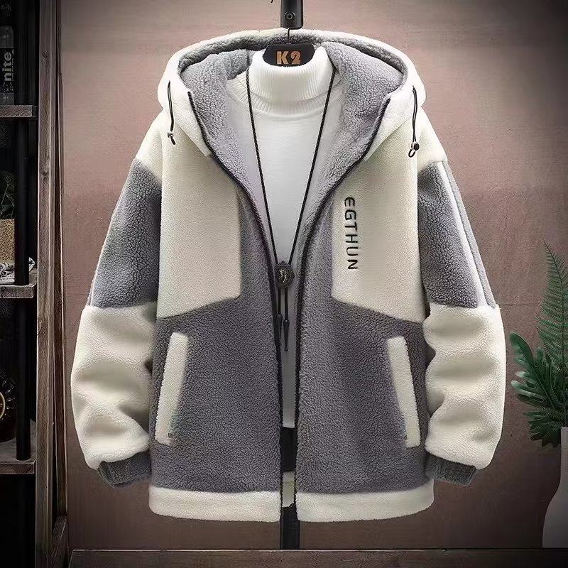 2025 Men's Lamb Wool Jacket Au - Winter Clothing Uae บทวิจารณ์และราคา