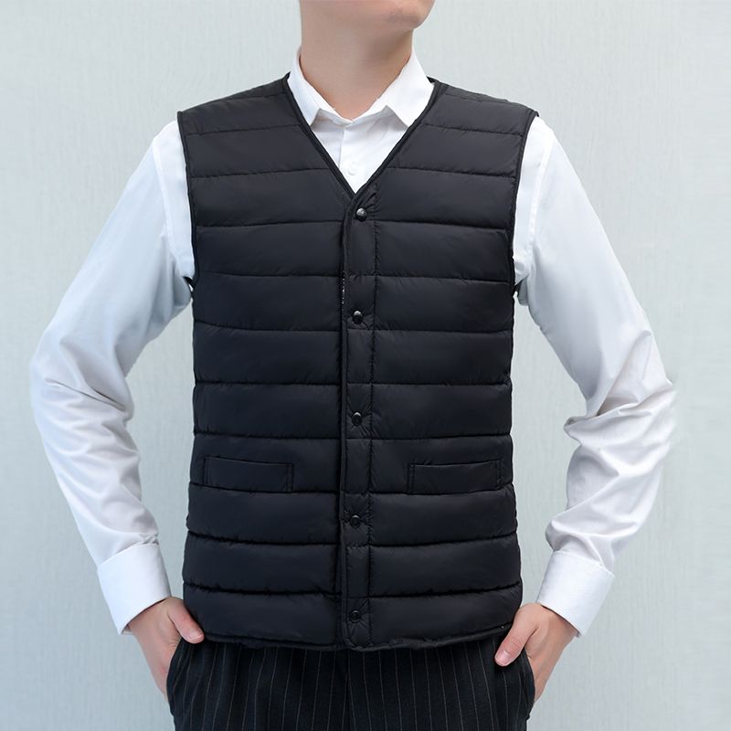 Plus Size Men's Winter Vest Th - Winter Clothing Activity บทวิจารณ์และราคา