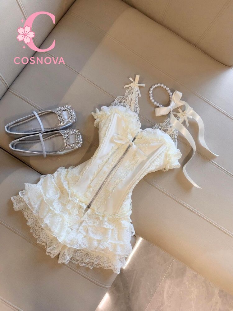 Cute Desire Lace Bustier Top H - Winter Clothing Cute บทวิจารณ์และราคา