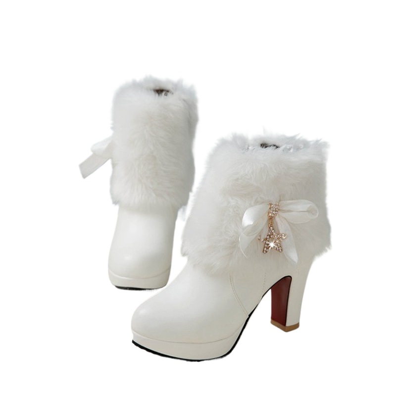 Snow Boots Womens Winter Warm  - Winter Clothing Clearance Sale บทวิจารณ์และราคา
