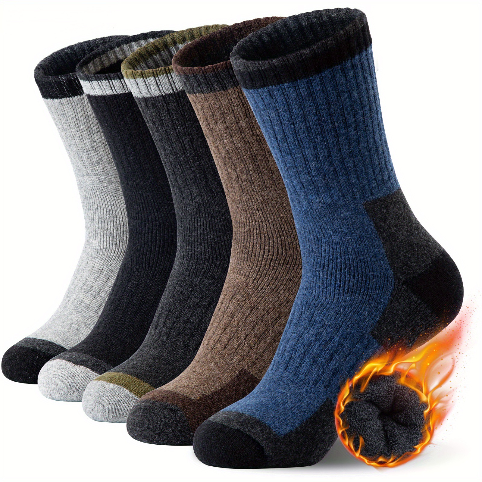 Winter Merino Wool Socks Thick - Thermal Sock Merino บทวิจารณ์และราคา