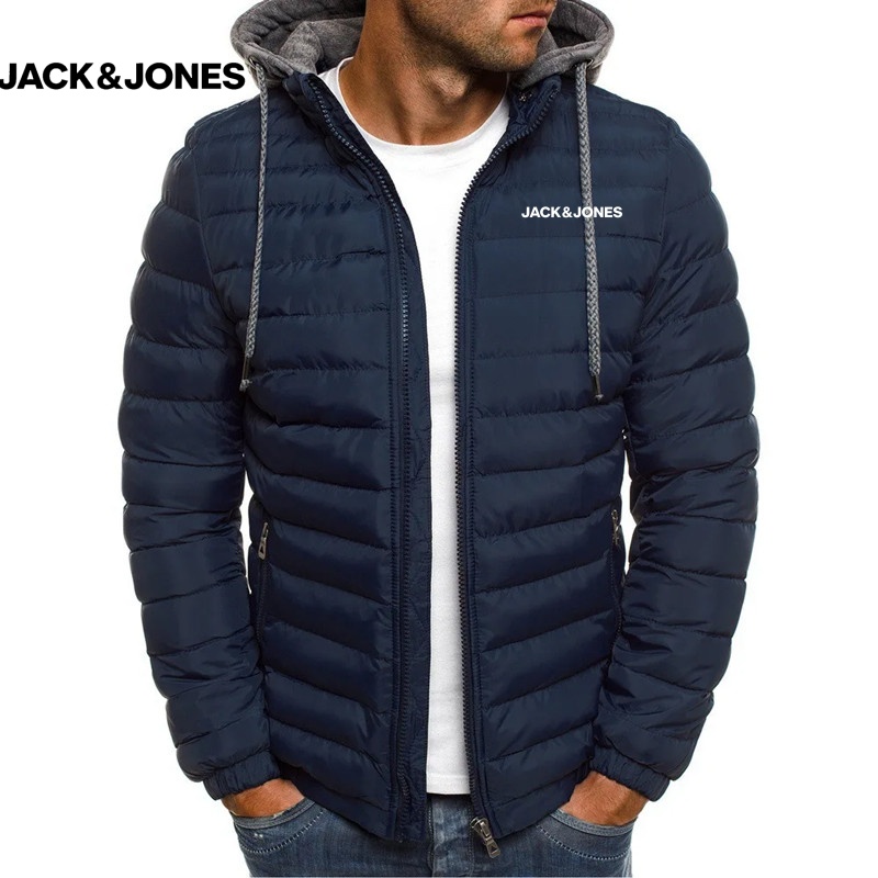The Brand Jack Jones Hooded Co - Winter Clothing Jack And Jones บทวิจารณ์และราคา