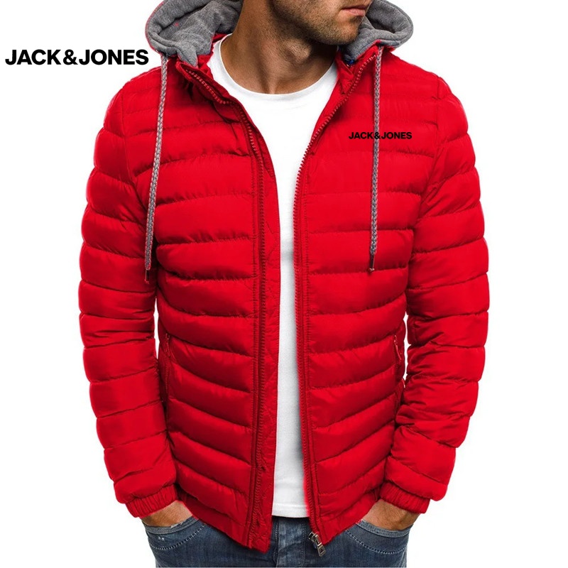 The Brand Jack Jones Hooded Co - Winter Clothing Jack And Jones บทวิจารณ์และราคา
