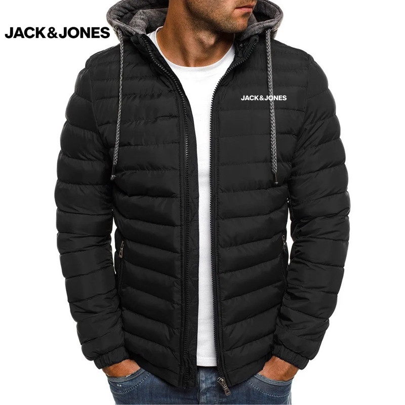 The Brand Jack Jones Hooded Co - Winter Clothing Jack And Jones บทวิจารณ์และราคา