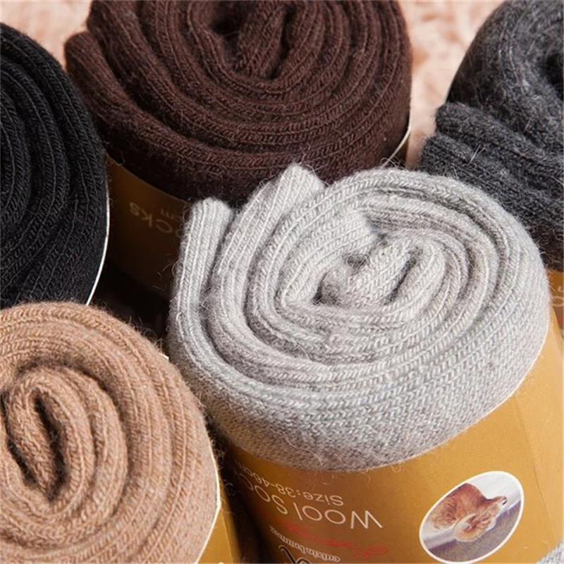 4Pairs/Lot Men's Winter Super  - Thermal Sock Merino บทวิจารณ์และราคา