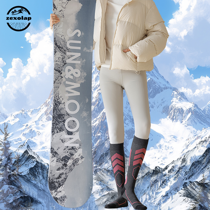 ZEXOLAP Merino Wool Ski Socks, - Thermal Sock Merino บทวิจารณ์และราคา