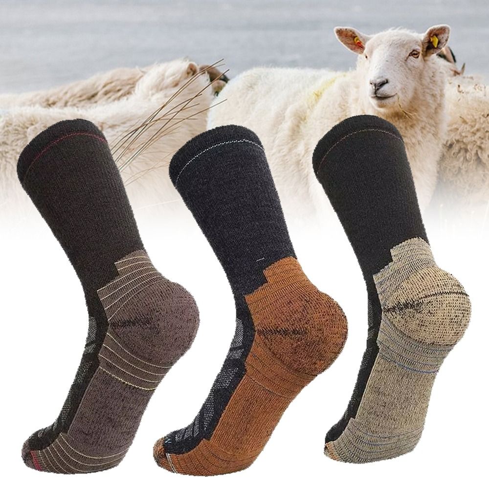 Fuzzy Merino Wool Socks Mounta - Thermal Sock Merino บทวิจารณ์และราคา
