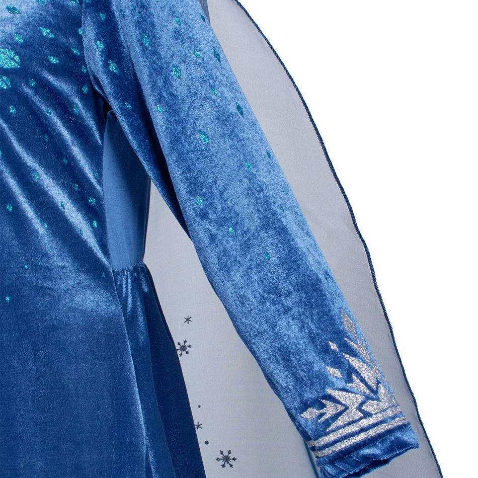 Girls Cosplay Disney Frozen El - Winter Clothing Cute บทวิจารณ์และราคา