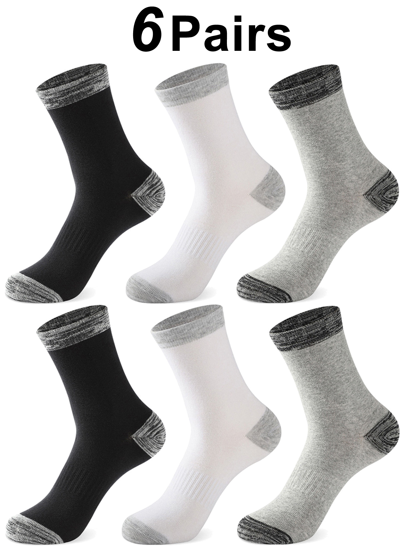 6Pairs Super Thick Merino Wool - Thermal Sock Merino บทวิจารณ์และราคา