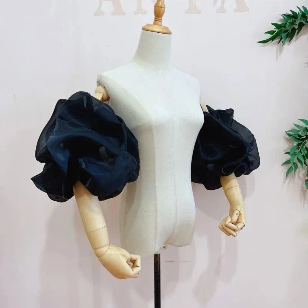 Stylish Puffy Bridal Sleeves O - Winter Clothing Clearance Sale บทวิจารณ์และราคา