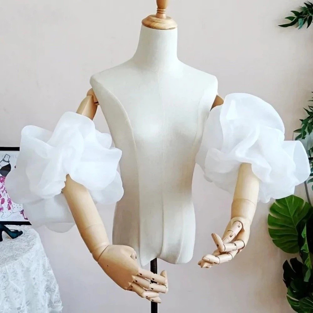 Stylish Puffy Bridal Sleeves O - Winter Clothing Clearance Sale บทวิจารณ์และราคา