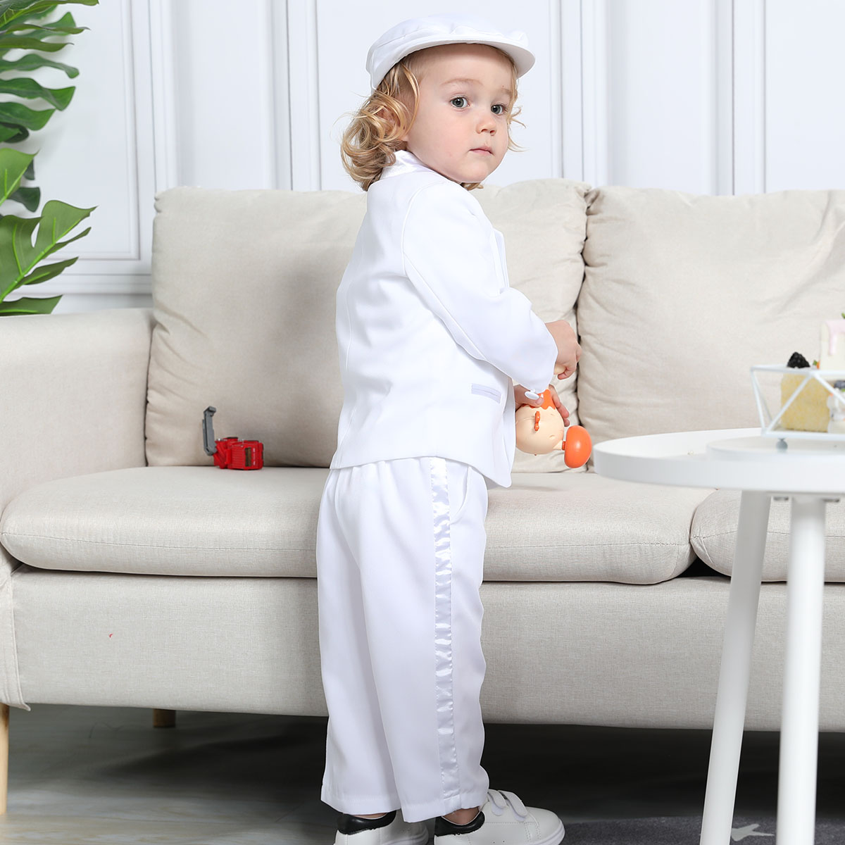 Baby Boy Baptism Outfit Infant - Winter Clothing Toddler บทวิจารณ์และราคา