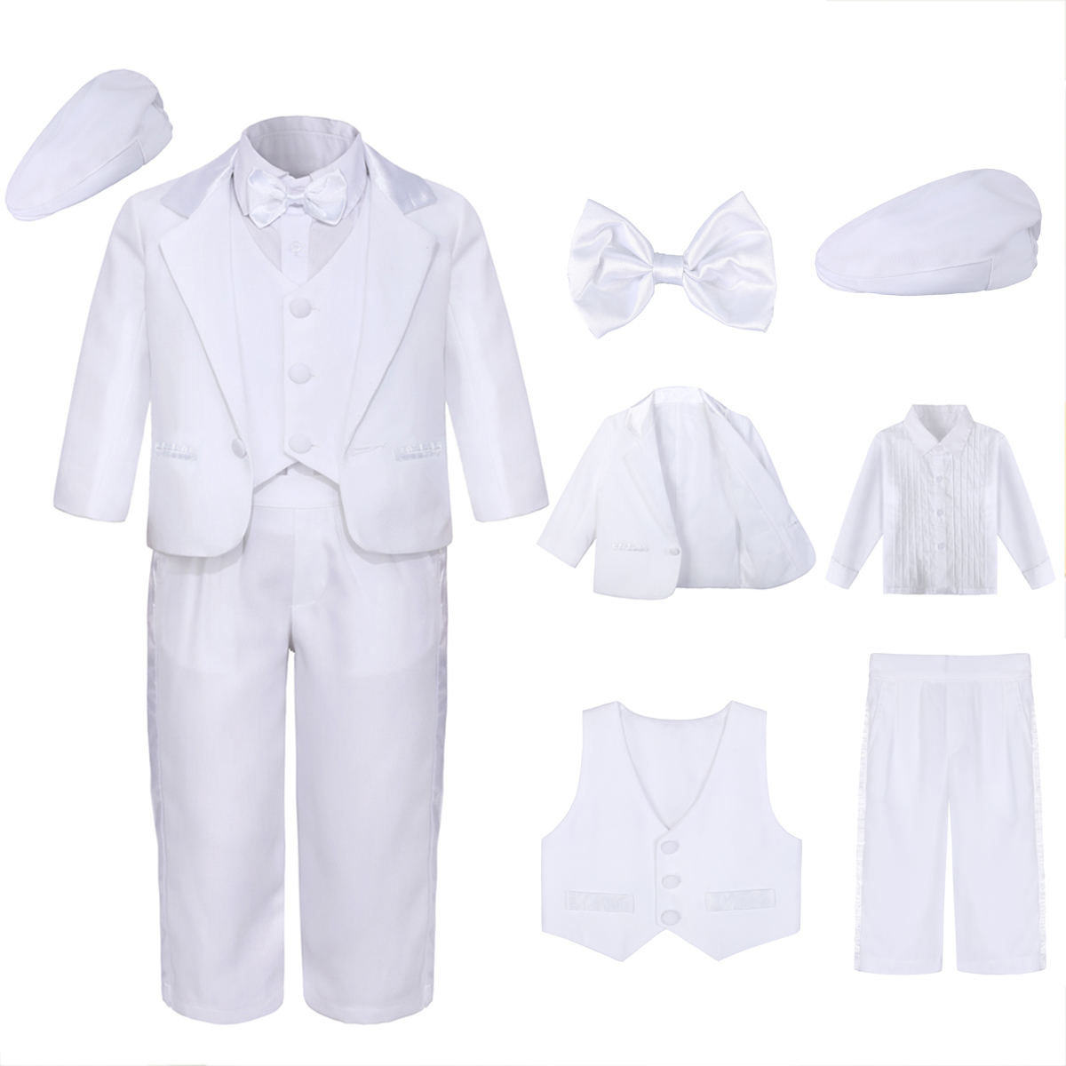 Baby Boy Baptism Outfit Infant - Winter Clothing Toddler บทวิจารณ์และราคา
