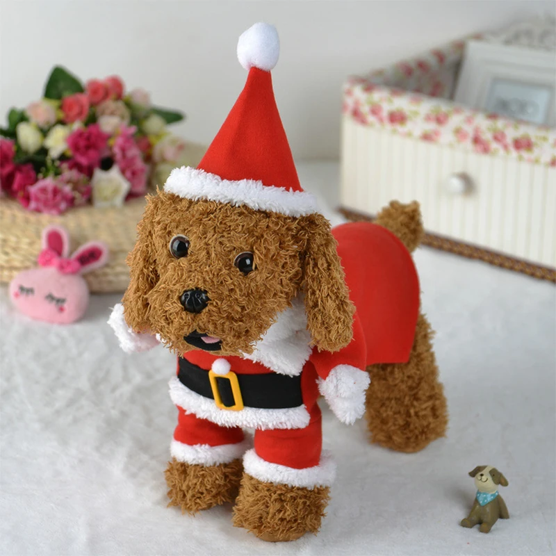 Christmas Clothes For Dogs Cat - Winter Clothing Dress Up บทวิจารณ์และราคา