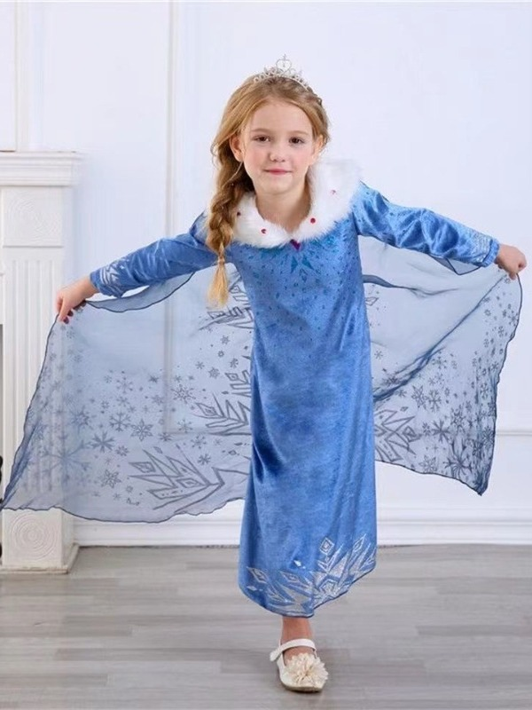 Frozen Elsa Snow Queen Winter  - Winter Clothing Cute บทวิจารณ์และราคา
