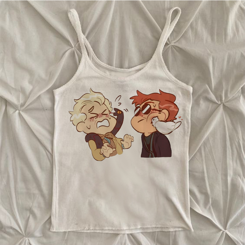 Good OmensY2k Good Omens Print - Zara Winter Clothing Women บทวิจารณ์และราคา