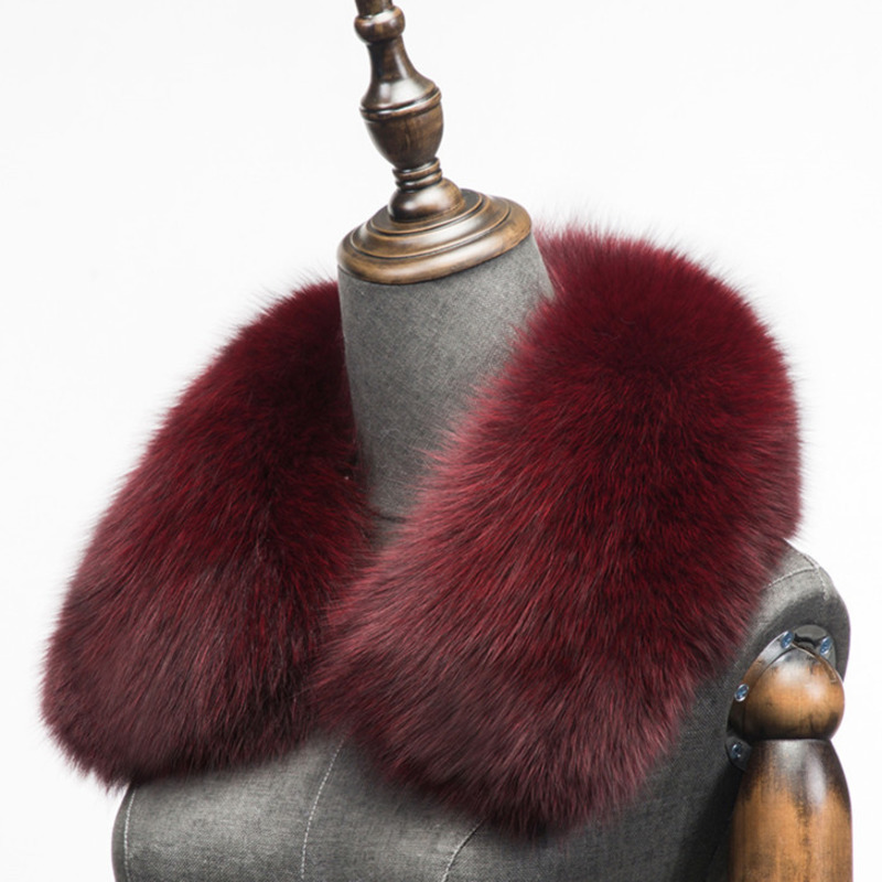 Winter Natural Fox Fur Scarf S - Winter Clothing Uae บทวิจารณ์และราคา