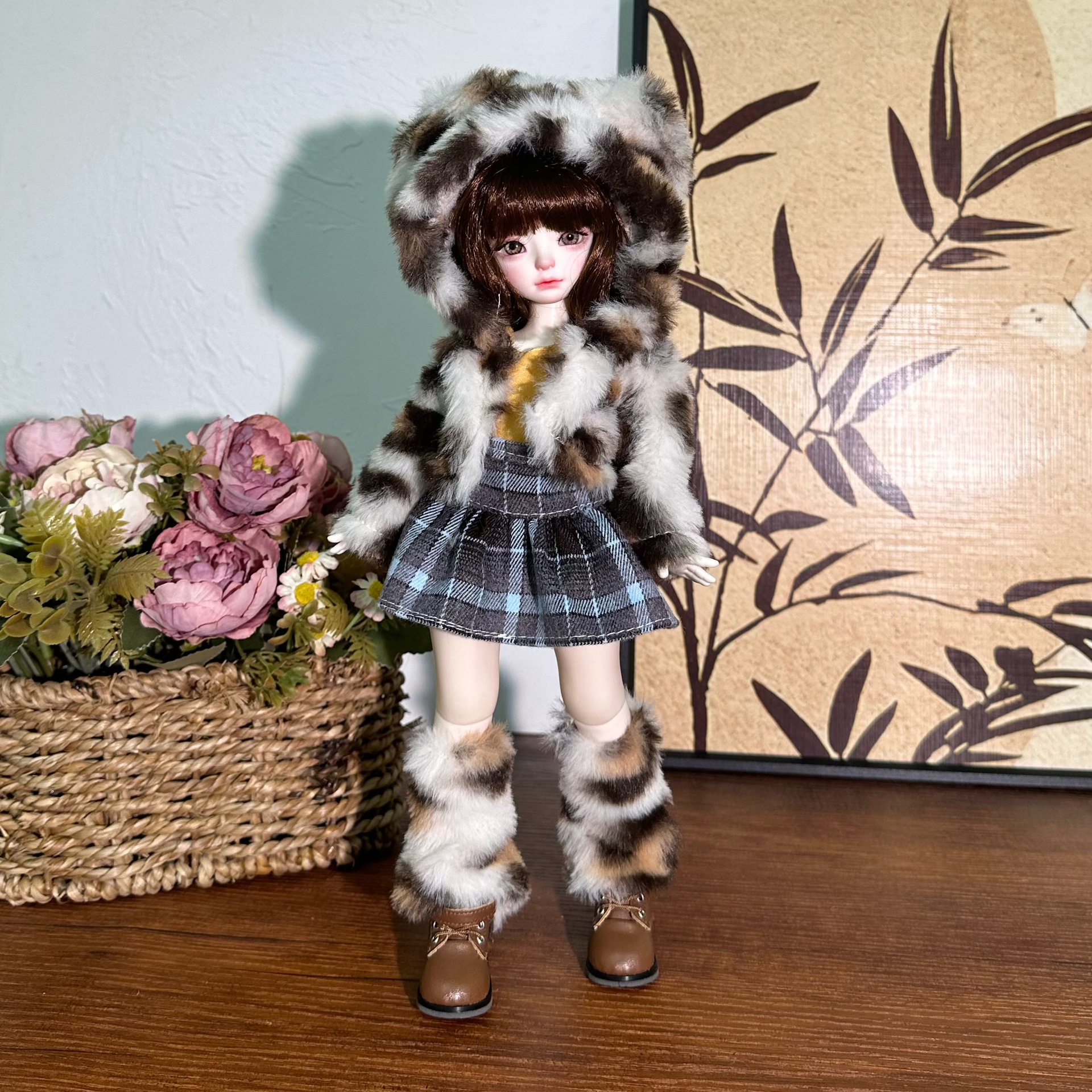 30cm BJD Doll Clothes for Girl - Winter Clothing Cute บทวิจารณ์และราคา