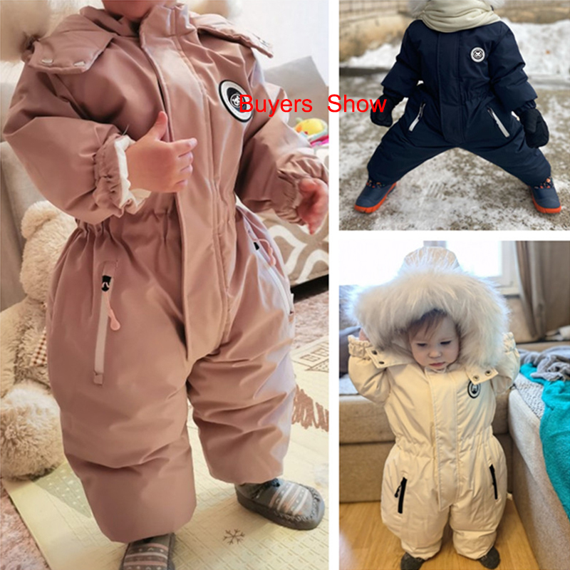 Autumn and Winter Baby Jumpsui - Winter Clothing Baby บทวิจารณ์และราคา