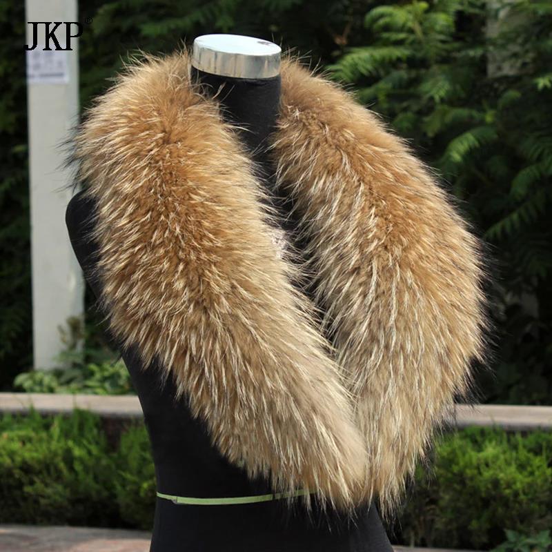 Natural Fur Collar Real raccoo - Winter Clothing Clearance Sale บทวิจารณ์และราคา