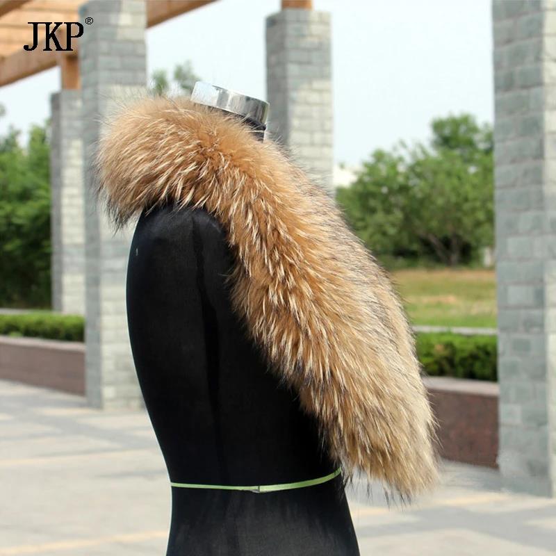 Natural Fur Collar Real raccoo - Winter Clothing Clearance Sale บทวิจารณ์และราคา