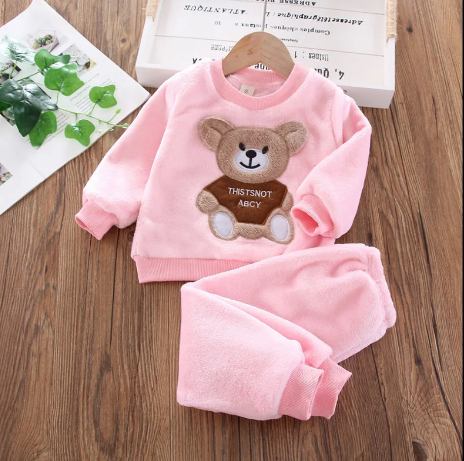 Children's Clothing Sets Bear  - Winter Clothing Activities For Toddlers บทวิจารณ์และราคา