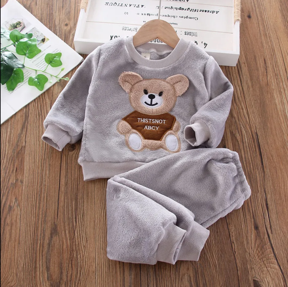 Children's Clothing Sets Bear  - Winter Clothing Activities For Toddlers บทวิจารณ์และราคา