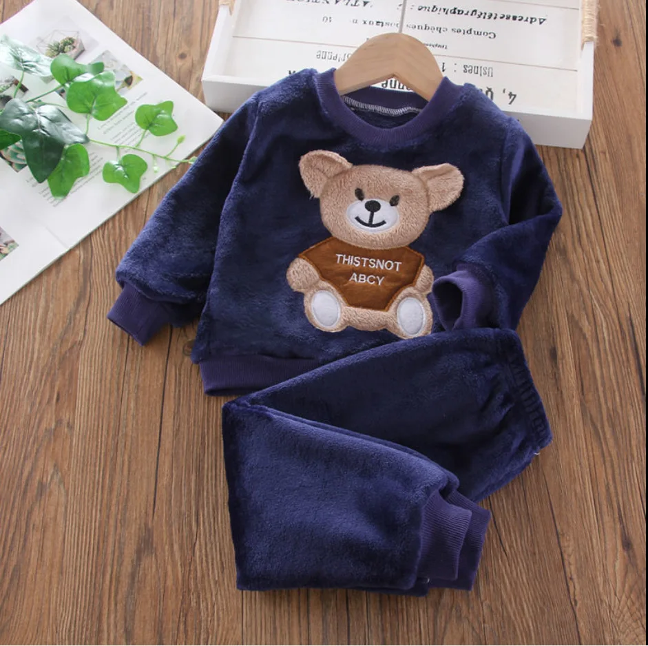 Children's Clothing Sets Bear  - Winter Clothing Activities For Toddlers บทวิจารณ์และราคา