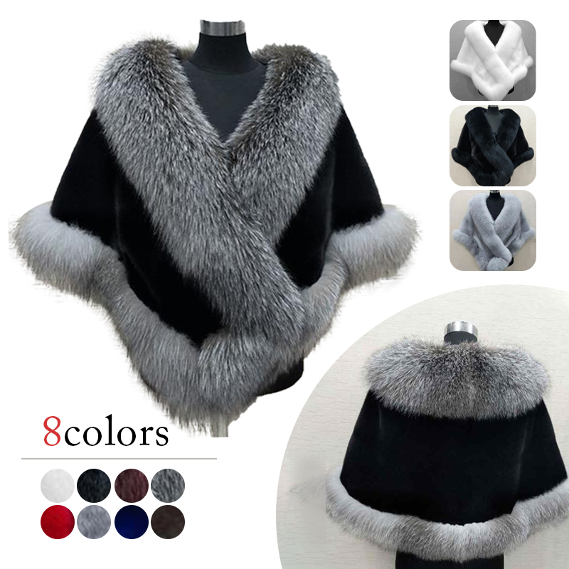 Women Winter Faux Mink Fox Fur - Winter Clothing Clearance Sale บทวิจารณ์และราคา