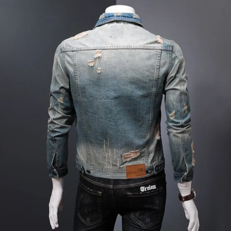 Padded Denim Jackets Man Warm  - Winter Clothing Uae บทวิจารณ์และราคา