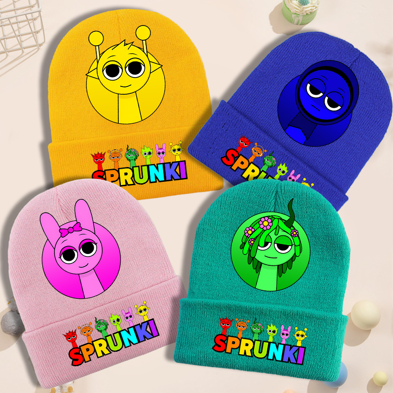 Sprunki Knitted Hat for Childr - Winter Clothing Cute บทวิจารณ์และราคา
