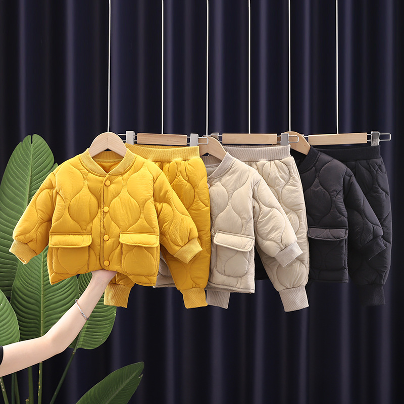 New Autumn and Winter Kids Set - Winter Clothing Activities For Toddlers บทวิจารณ์และราคา