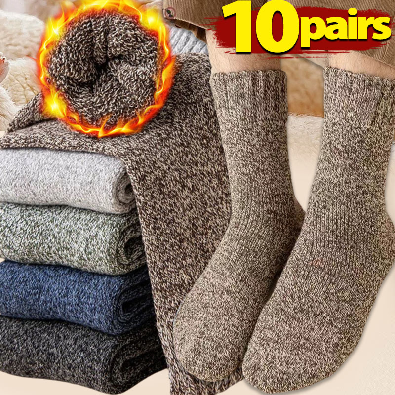 1/5/10pairs Women Winter Warm  - Thermal Sock Merino บทวิจารณ์และราคา