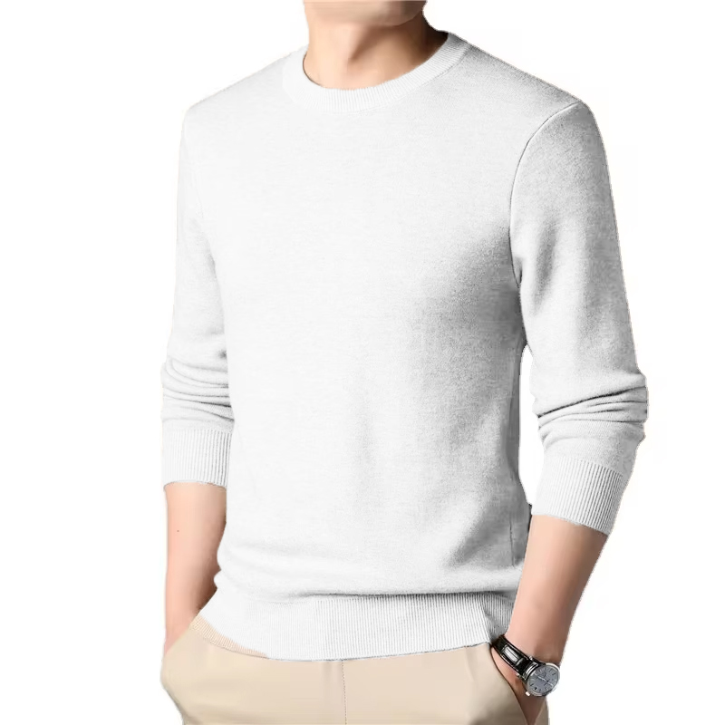 Men's Solid Color Knitted Pull - Winter Clothing Uae บทวิจารณ์และราคา