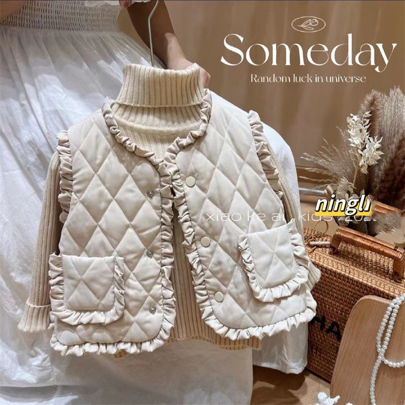 Girls Autumn Vest Children Fle - Winter Clothing Toddler บทวิจารณ์และราคา