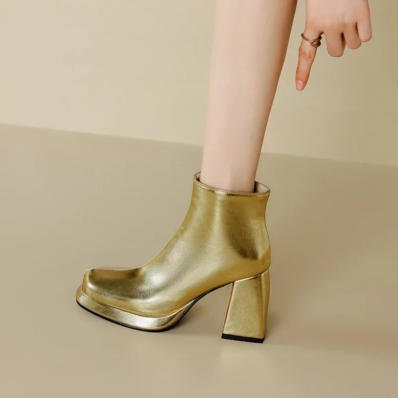 Shiny Silver Gold Winter Autum - Winter Clothing Clearance Sale บทวิจารณ์และราคา
