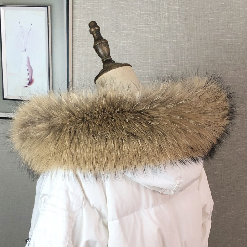 Real Fur Collar for Coat Parka - Winter Clothing Clearance Sale บทวิจารณ์และราคา