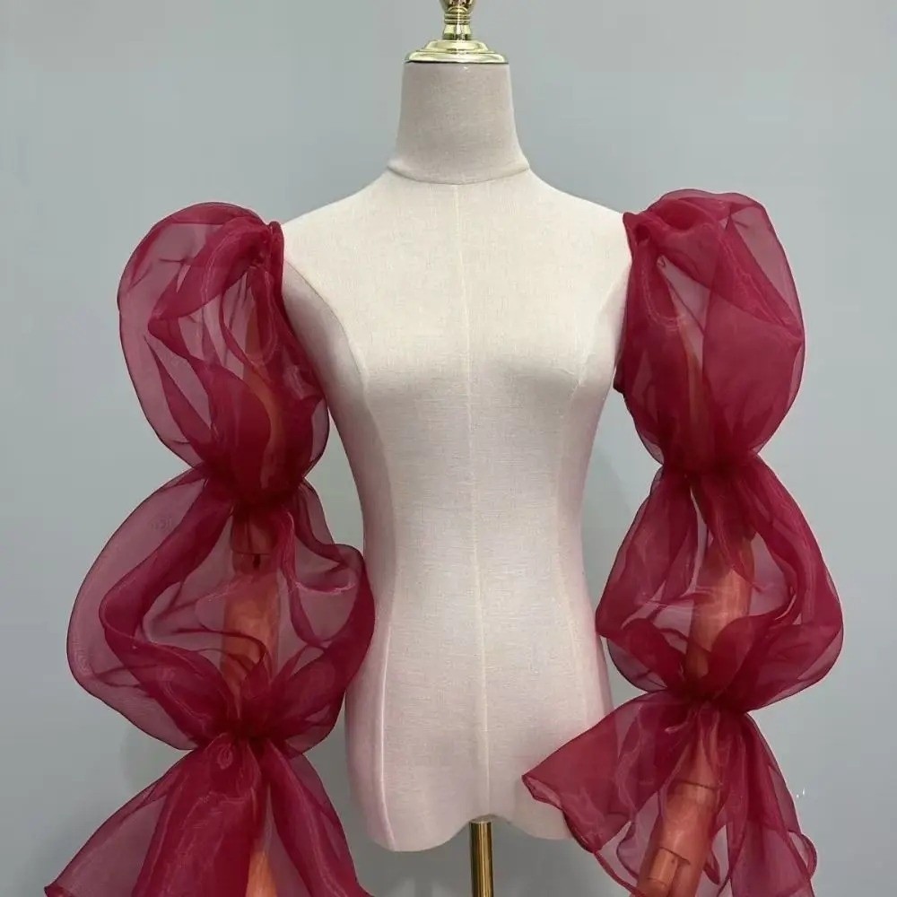 Elegant Puffy Wedding Arm Slee - Winter Clothing Clearance Sale บทวิจารณ์และราคา