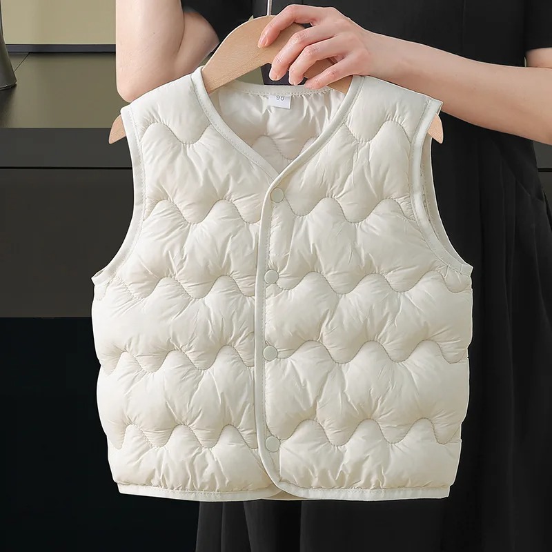 New Children Warm Cotton Vest  - Winter Clothing Toddler บทวิจารณ์และราคา