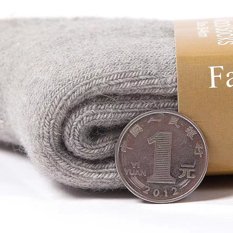4Pairs/Lot Men's Winter Super  - Thermal Sock Merino บทวิจารณ์และราคา
