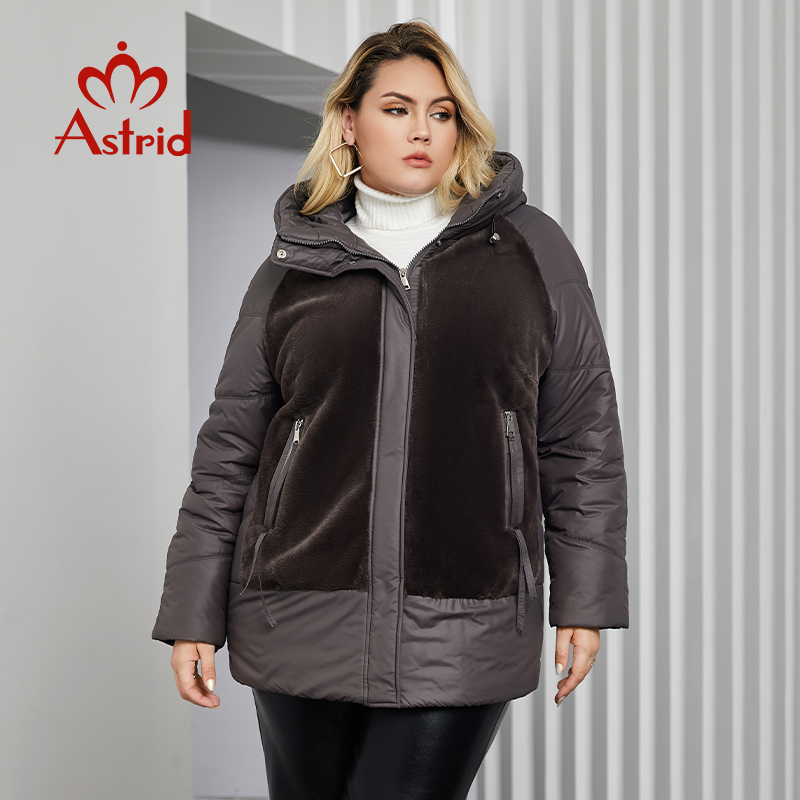 Astrid Plus Size Winter Jacket - Winter Clothing Clearance Sale บทวิจารณ์และราคา