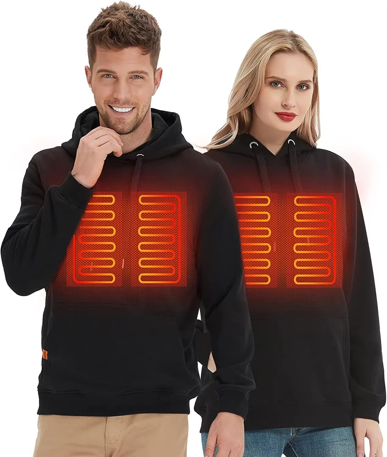 Women USB Heating Hoodies men  - Winter Clothing Uae บทวิจารณ์และราคา