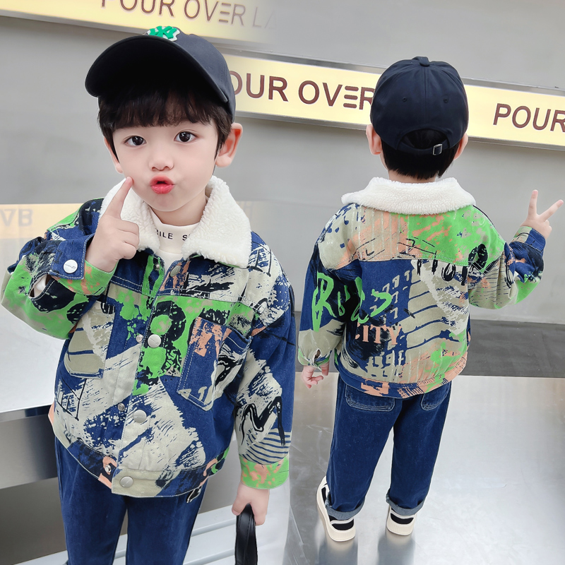 Kids Baby Warm Denim Jacket Pa - Winter Clothing Activities For Toddlers บทวิจารณ์และราคา