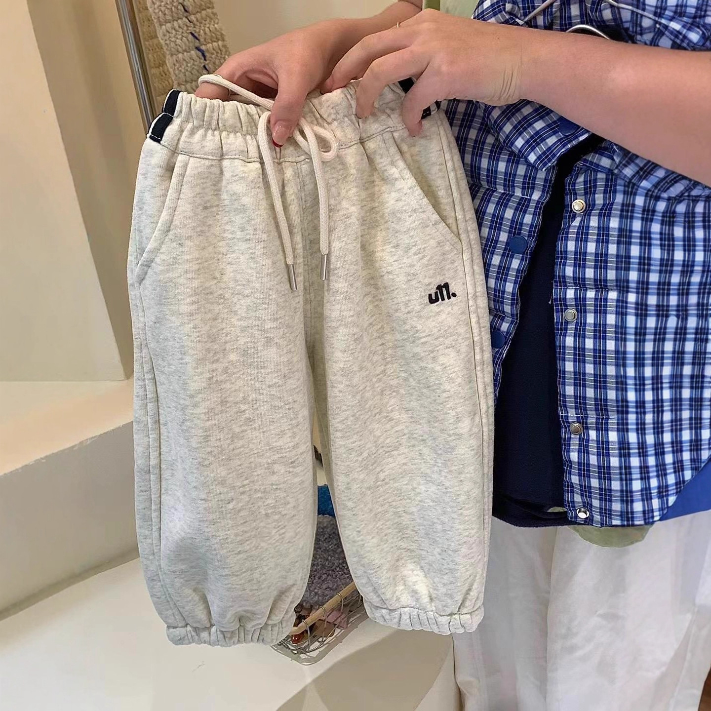 Coat Pants Children Blue Check - Winter Clothing Activity บทวิจารณ์และราคา